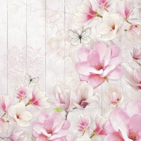 Servietten 25x25 cm - Magnolia Garden