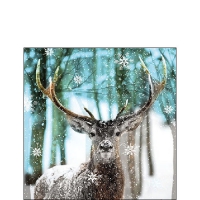 Servietten 25x25 cm - Winter Deer