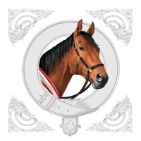 Servietten 25x25 cm - Classic Horse