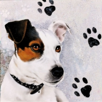 Servietten 25x25 cm - Jack Russel