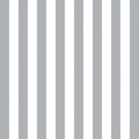 Servietten 33x33 cm - Stripes Silver