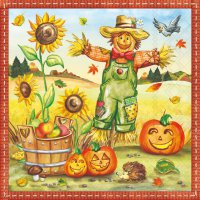 Servietten 33x33 cm - Scarecrow