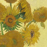 Servietten 33x33 cm - Van Gogh Sunflower