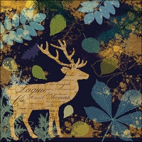 Servietten 33x33 cm - Autumn Deer