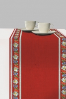Tablerunners - Bavarian Flowers Red