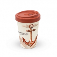Bamboo mug To-Go - Rusty Anchor