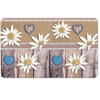 Breakfast Tray - Edelweiss On Wood