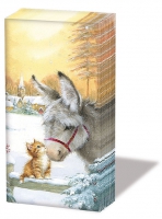 Taschentücher - Donkey And Kitten