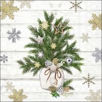 Servietten 25x25 cm - Decorated Branches 