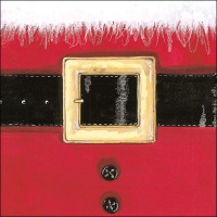Servietten 33x33 cm - Santa´s Belt