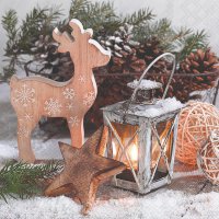 Servietten 33x33 cm - Winter Time