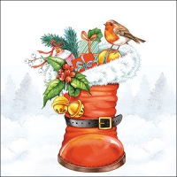 Servietten 33x33 cm - Christmas Boot