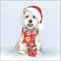 Servietten 33x33 cm - Westie