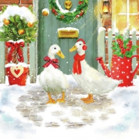 Servietten 33x33 cm - Go For A Walk