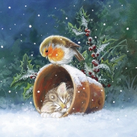 Servietten 33x33 cm - Good Night