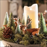 Servietten 33x33 cm - Animal Figures