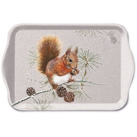 Tablett - Squirrel In Winter