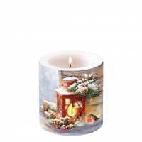 Dekorkerze klein - Robin By Lantern