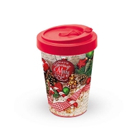 Bamboo mug To-Go - Merry Little Christmas