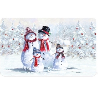 Breakfast Tray - Snowman With Hat