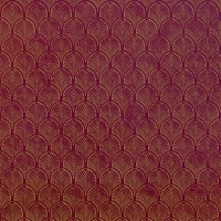 Servietten 33x33 cm - Art Déco, rubin-gold