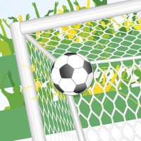 Servietten 33x33 cm - Goal