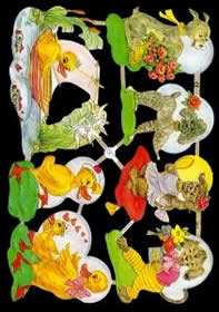 Glanzbilder - Hunde  50er Jahre