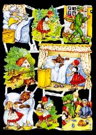 Glanzbilder - Rotkäppchen Glanzbilder - Rotkäppchen