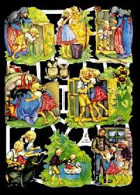 Glanzbilder - Hänsel und Gretel Glanzbilder - Hänsel und Gretel
