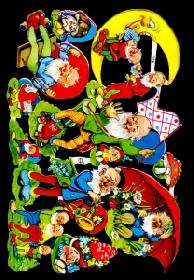 Glanzbilder - Zwerge