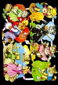 Glanzbilder - menschliche Tiere Glanzbilder - menschliche Tiere