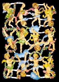 Glanzbilder - 12 Engel