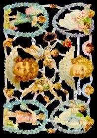 Glanzbilder - verschiedene Engel