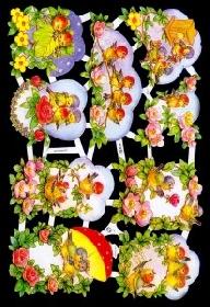 Glanzbilder - Vogelhochzeit