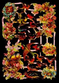 Glanzbilder - Vogelnester