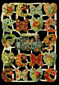 Glanzbilder - verschiedene Motive mit Bl.