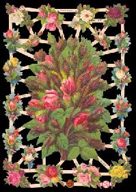 Glanzbilder - Rosenstrauß Glanzbilder - Rosenstrauß