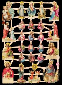 Glanzbilder - Verschiedene Jesusbilder