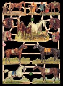 Glanzbilder - Pferde