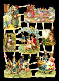 Glanzbilder - Ostern