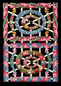 Glanzbilder - Blumenborten Glanzbilder - Blumenborten