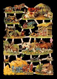 Glanzbilder - Bauernhoftiere Glanzbilder - Bauernhoftiere