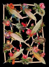 Glanzbilder - Federn