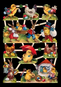 Glanzbilder - Ostern