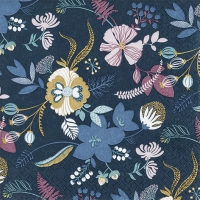 Servietten 33x33 cm - Flores