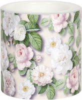 Dekorkerze - Rosa rose