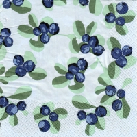 Servietten 33x33 cm - Mustikka