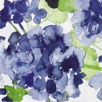 Servietten 33x33 cm - Pelargonia