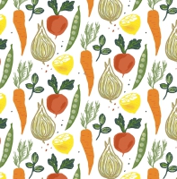 Servietten 24x24 cm - Kesäkeittiö