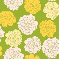 Servietten 24x24 cm - Muusa vihreä